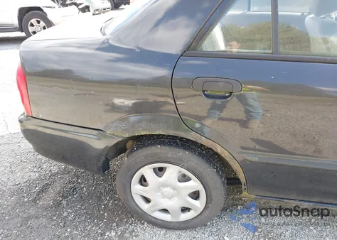 1999 Mazda Protege Dx/Lx z USA, uszkodzony, nr VIN JM1BJ2228X0182427